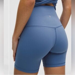 Lululemon Align HR Shorts 6"-Washed Denim